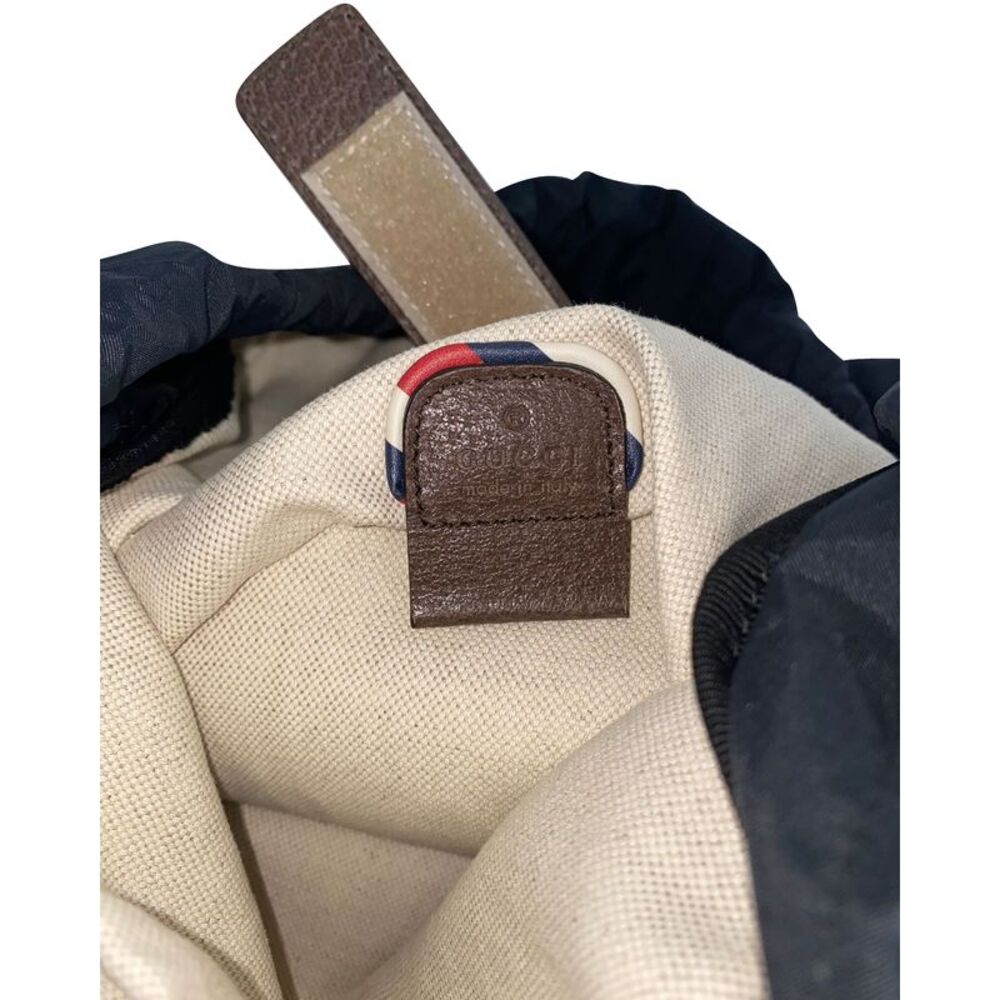 Gucci Courrier Soft GG Supreme Backpack in Brown Canvas - Picture 7 of 8